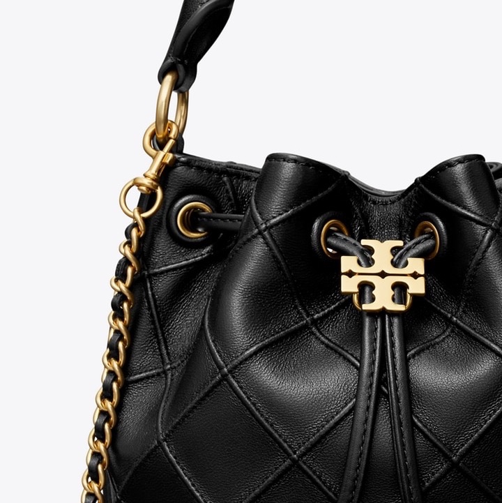 Tory Burch 女士 小號 FLEMING 軟水桶包均碼碼小號、15.5cm*9.5cm*17.5cm-7