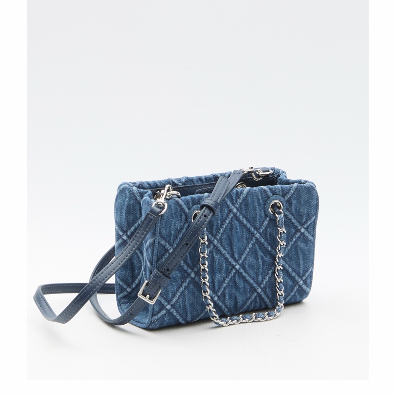 Tory Burch 女士 FLEMING 迷你牛仔單肩包均碼碼18.5cm*7cm*12.5cm-5