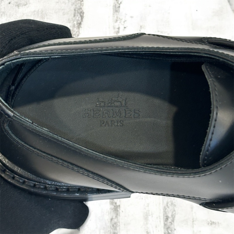 Hermès Derby First Oxford Shoes凱莉牛津鞋 EU38-2