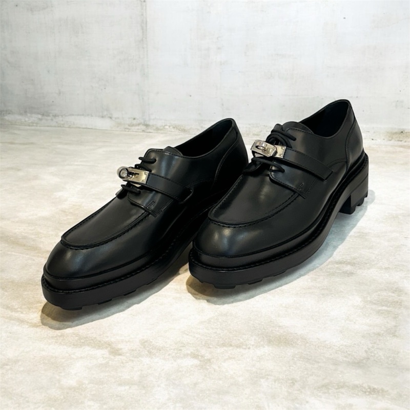 Hermès Derby First Oxford Shoes凱莉牛津鞋 EU38-3