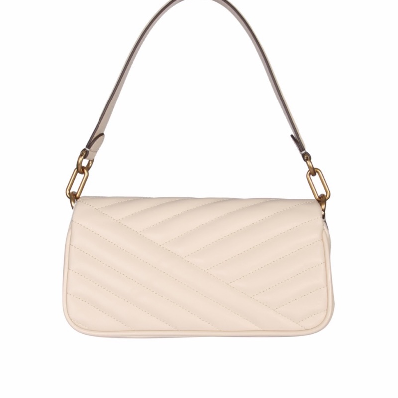 Tory Burch 女士 KIRA CHEVRON 小號翻蓋肩背包均碼碼24cm*6cm*12cm-4