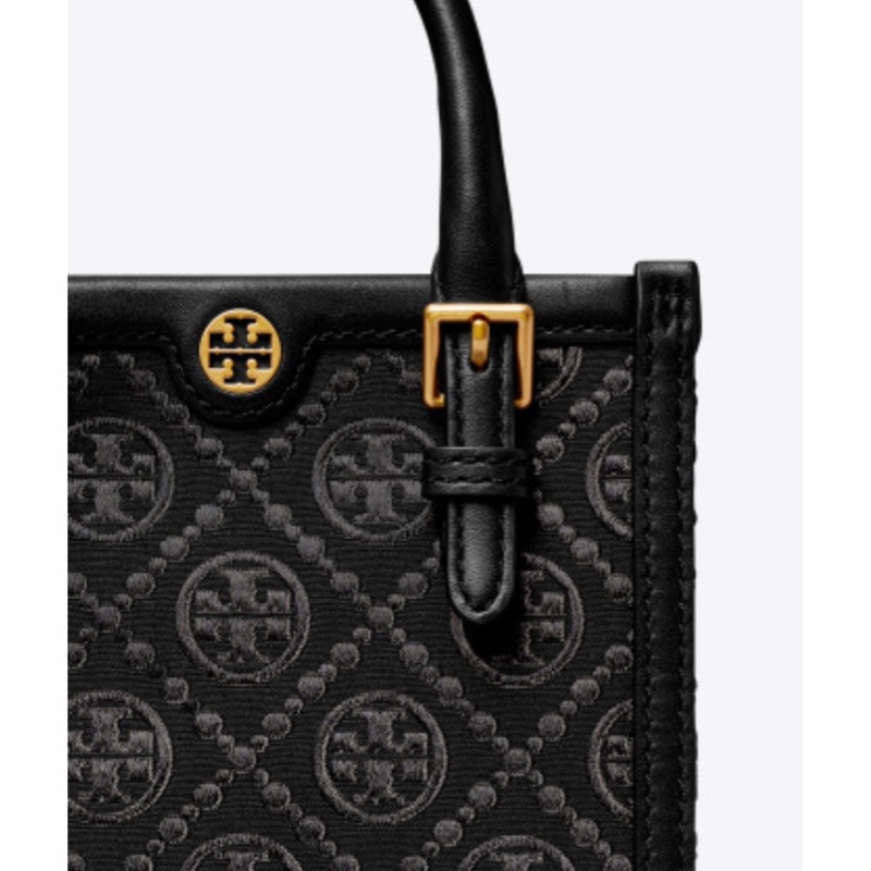 Tory Burch 女士 迷你 T 字母組合單肩包均碼碼MINI、16cm*6.5cm*18.5cm-2