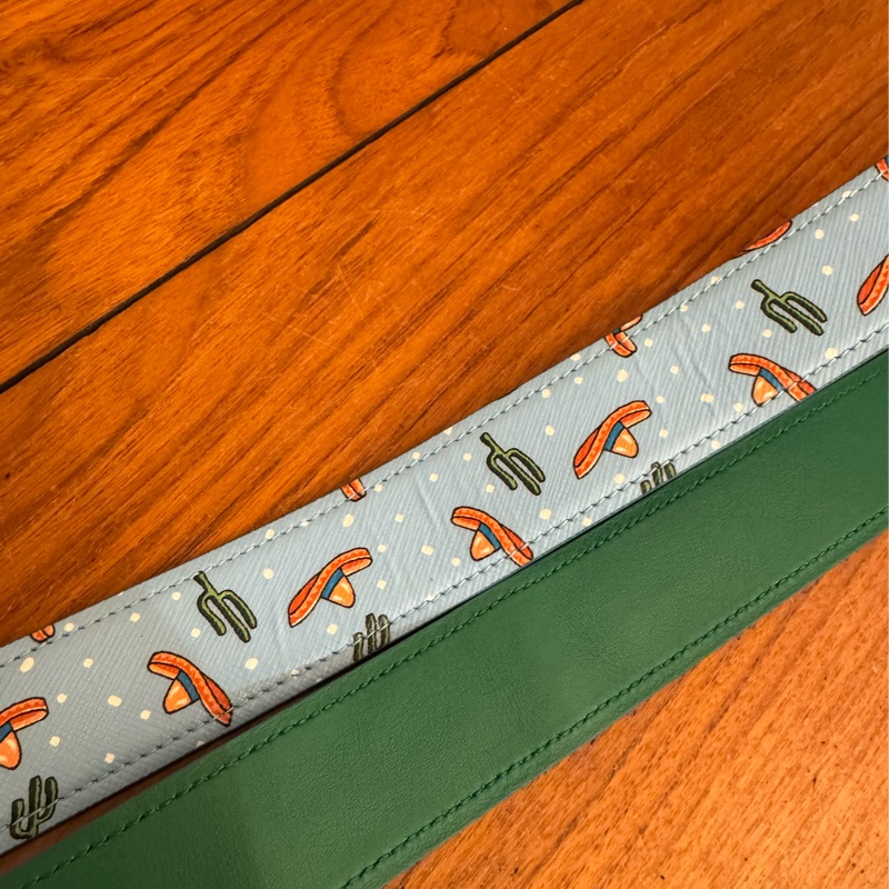 prada淡藍牛仔帽圖案背帶 超好看🤩-15