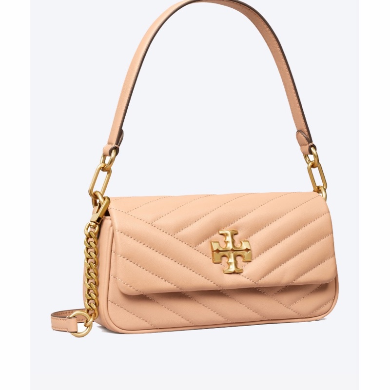 Tory Burch 女士 KIRA CHEVRON 小號翻蓋單肩包均碼碼24 X 6 X 12 CM-1