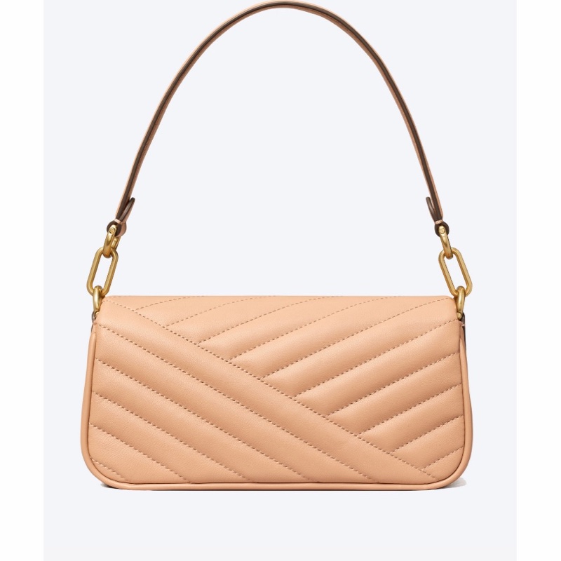 Tory Burch 女士 KIRA CHEVRON 小號翻蓋單肩包均碼碼24 X 6 X 12 CM-3