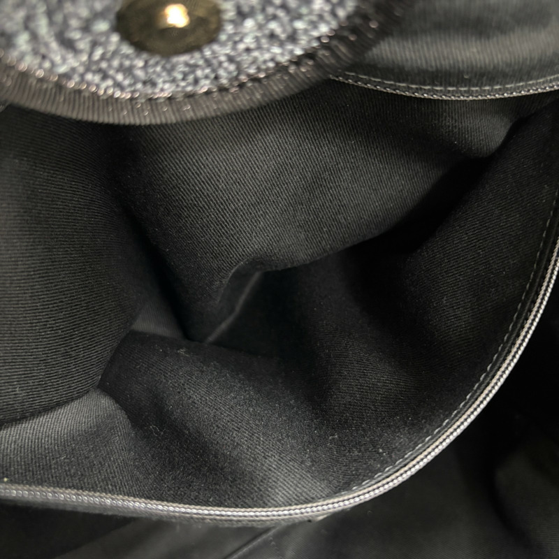 藍灰色 草編 Deauville 兩用包 購物包【CHANEL 香奈兒】-5