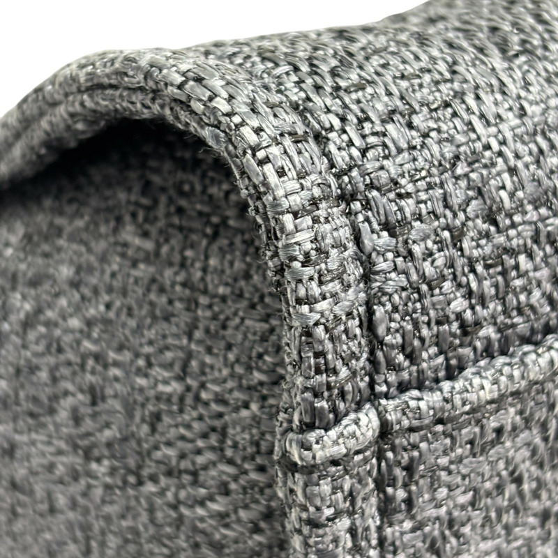 藍灰色 草編 Deauville 兩用包 購物包【CHANEL 香奈兒】-12