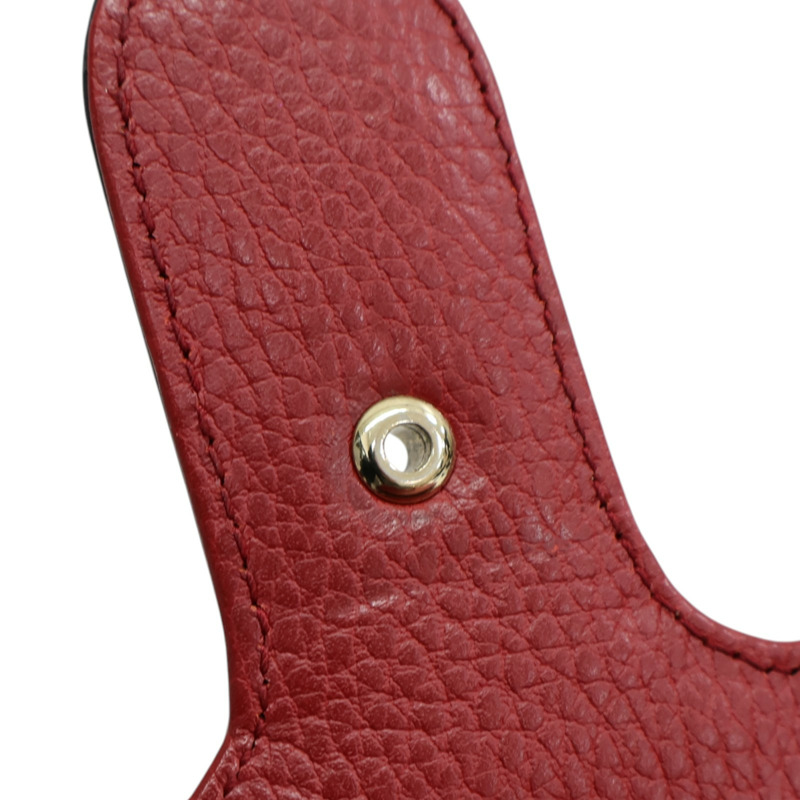 紅色牛皮 Interlocking 肩背包 510304【GUCCI 古馳】 510304-17