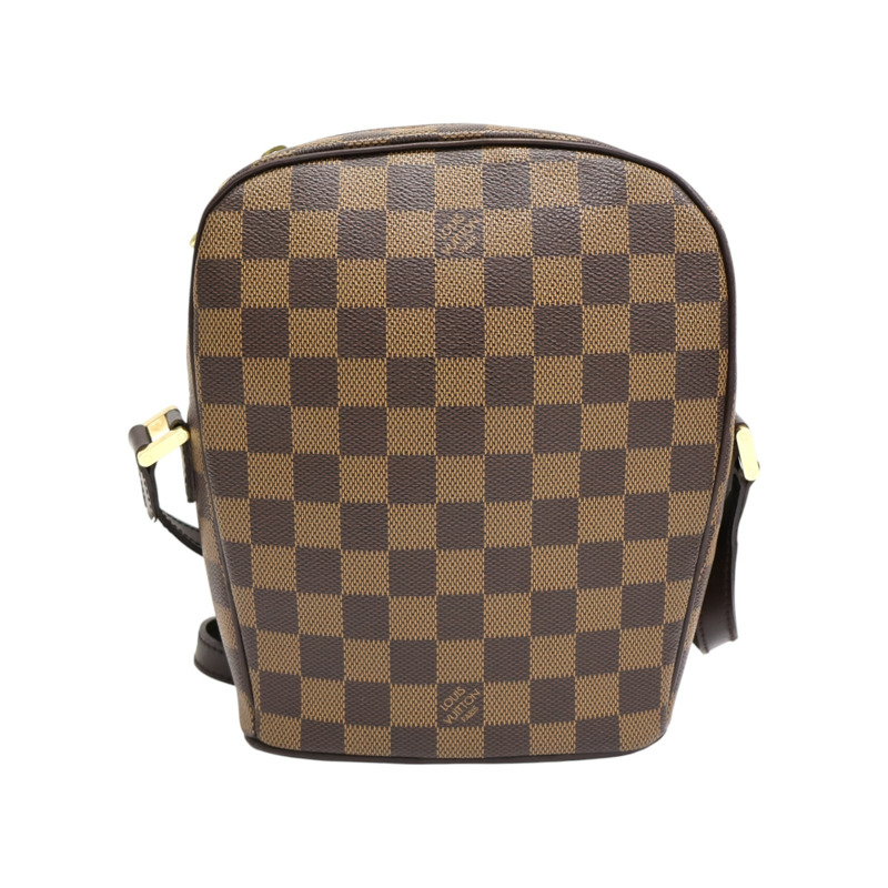 棕色 棋盤格帆布 Ipanema PM 肩背包 N51294【LOUIS VUITTON LV 路易威登】 N51294-1