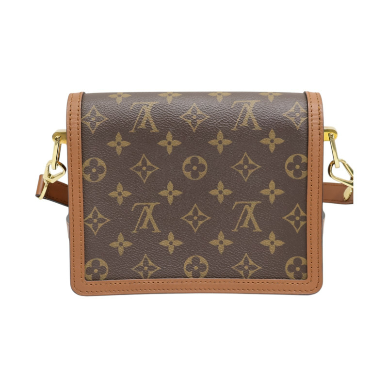 棕色 原花帆布 Dauphine mini 肩背包 M45959【LOUIS VUITTON LV 路易威登】 M45959-1