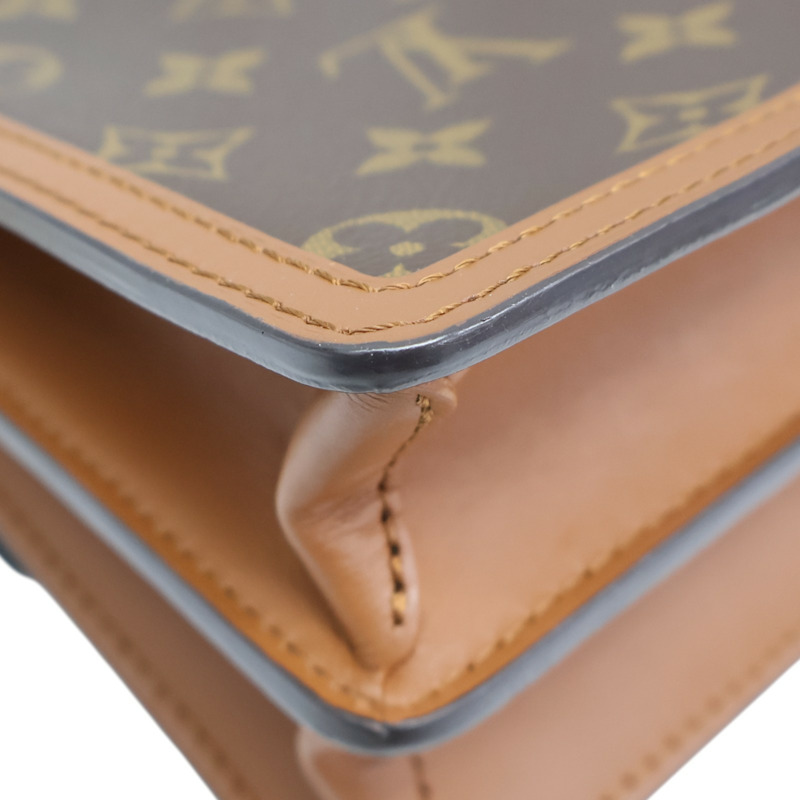 棕色 原花帆布 Dauphine mini 肩背包 M45959【LOUIS VUITTON LV 路易威登】 M45959-11