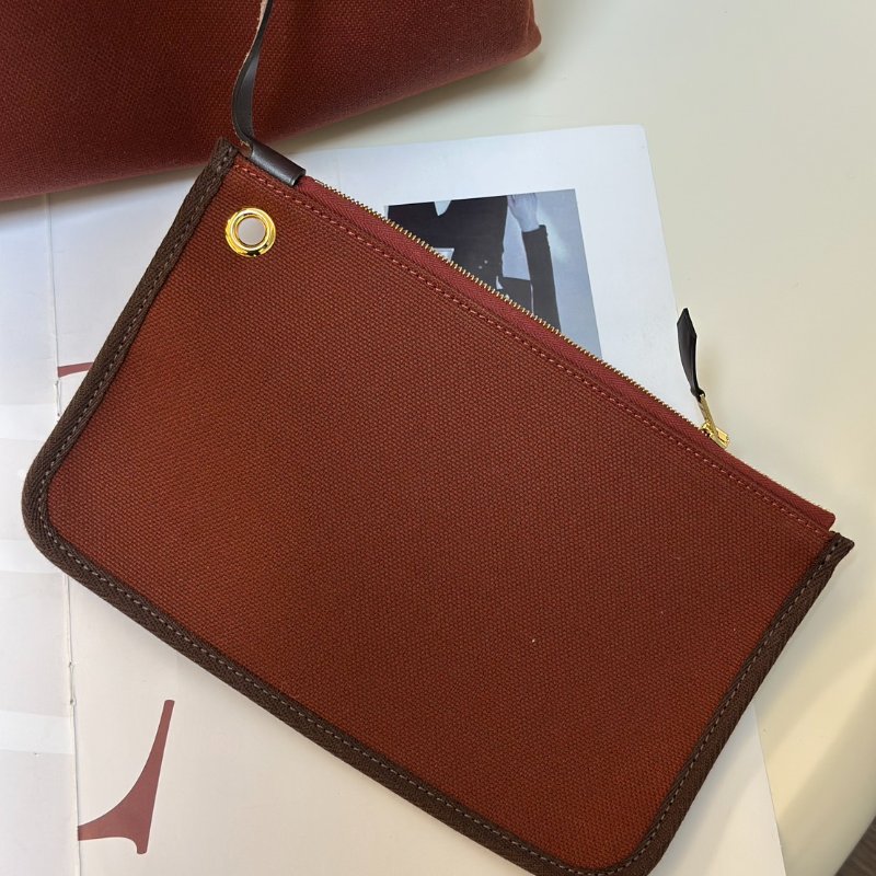 HERMES Herbag zip 31 - 愛馬仕紅 / 烏木金 Z-7