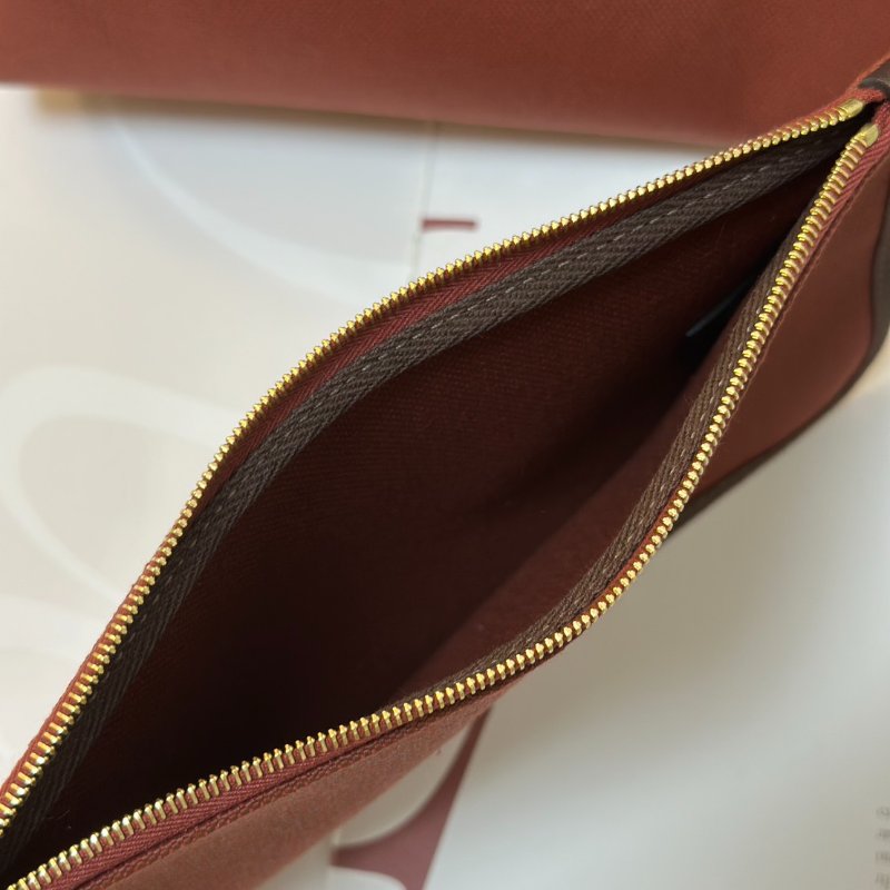 HERMES Herbag zip 31 - 愛馬仕紅 / 烏木金 Z-8