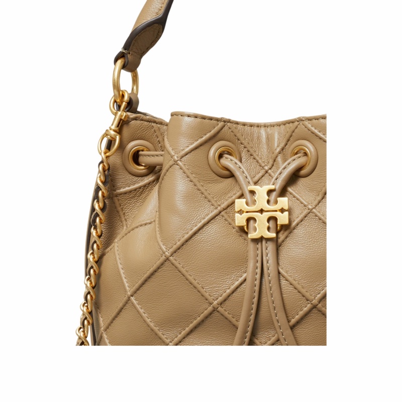 Tory Burch 女士 FLEMING 小號軟皮水桶包均碼碼15.5cm*9.5cm*17.5cm-3