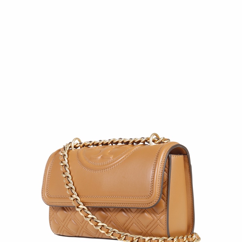 Tory Burch 女士 ‘Fleming Small’絎縫單肩包均碼碼尺寸參考模特圖-1