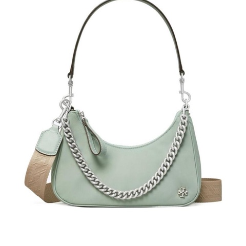 Tory Burch 女士 151 Mercer 小號新月包均碼碼長度：23.5cm，寬度：5cm，高度：15.5cm