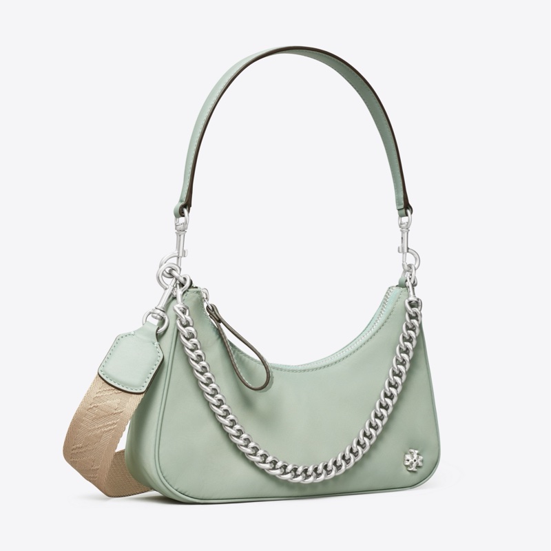 Tory Burch 女士 151 Mercer 小號新月包均碼碼長度：23.5cm，寬度：5cm，高度：15.5cm-2