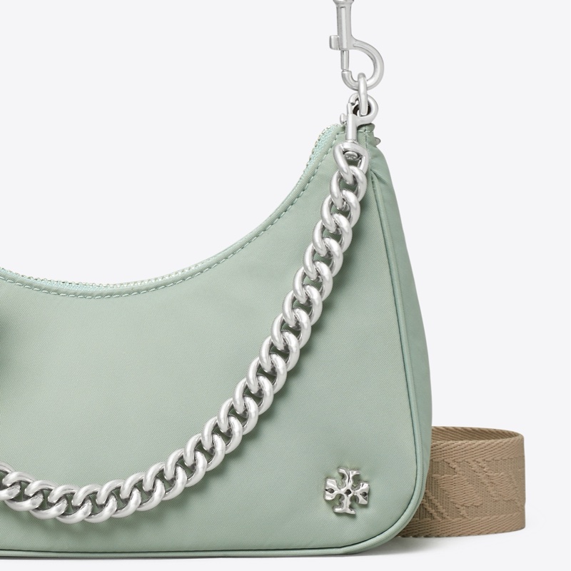 Tory Burch 女士 151 Mercer 小號新月包均碼碼長度：23.5cm，寬度：5cm，高度：15.5cm-6