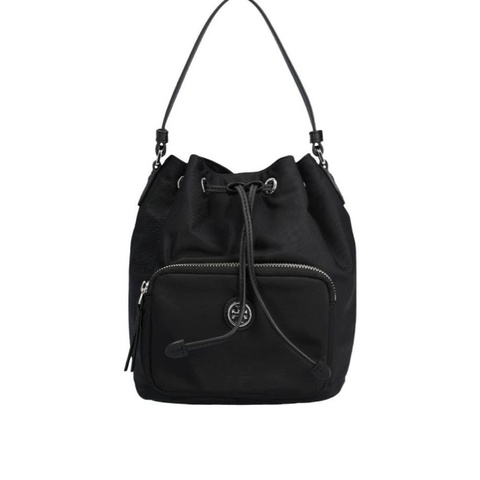 Tory Burch 女士 VIRGINIA 抽繩單肩包均碼碼17.5cm*12cm*22.5cm