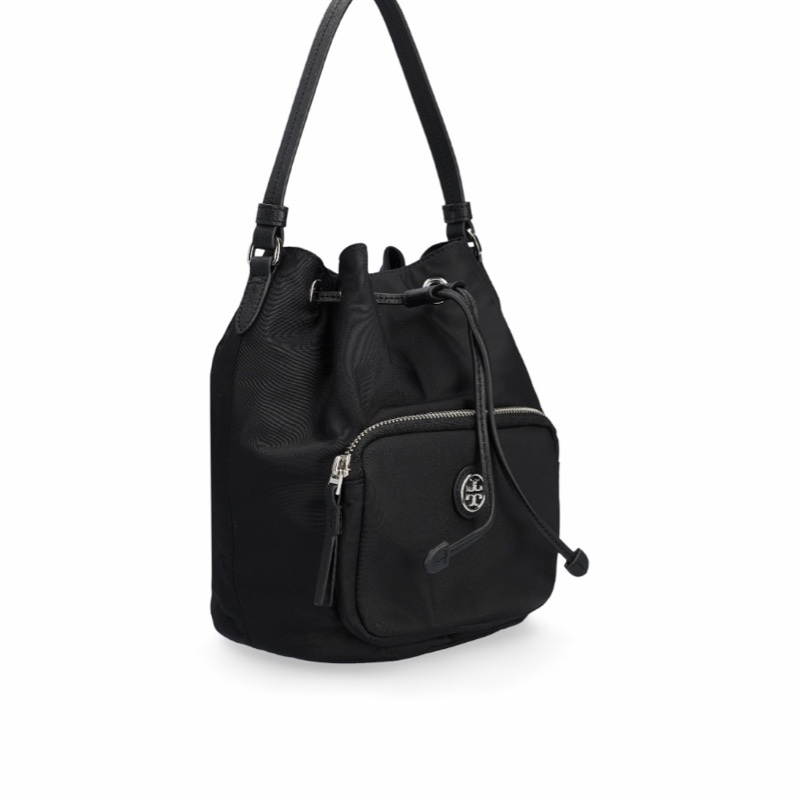 Tory Burch 女士 VIRGINIA 抽繩單肩包均碼碼17.5cm*12cm*22.5cm-4