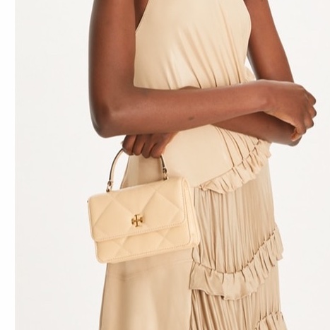 Tory Burch 女士 迷你鑽石格紋鏈條錢包均碼碼17.5cm*5.5cm*11.5cm-4