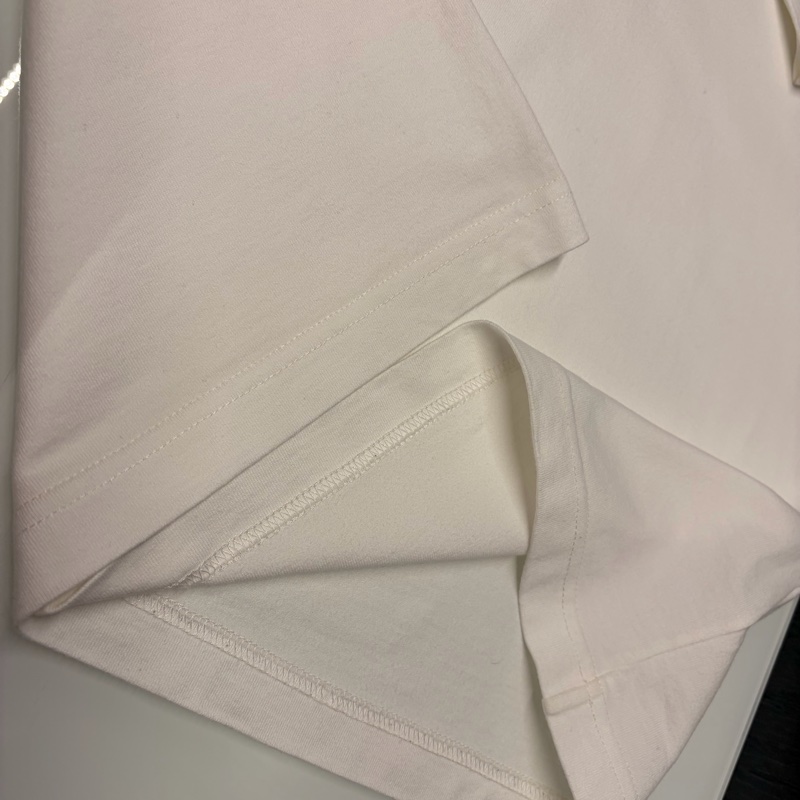 LV/路易威登/LOUIS VUITTON/95新浮雕LOGO白色XS短袖T恤-6