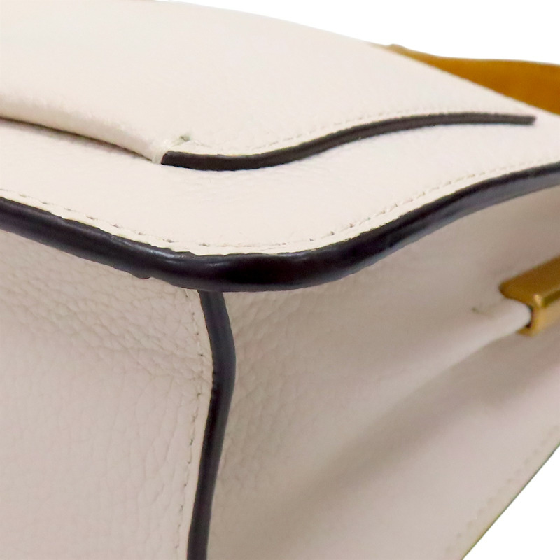 白色 牛皮 Tabby 26CM 肩背包【COACH 寇馳】 CH857-9