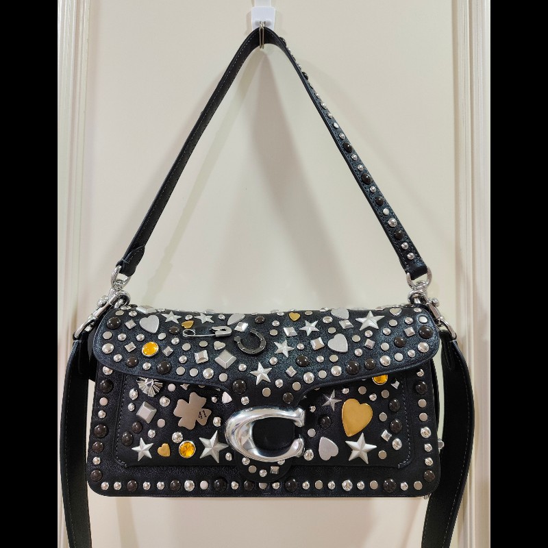 TABBY 搖滾元素 26 單肩手袋-5