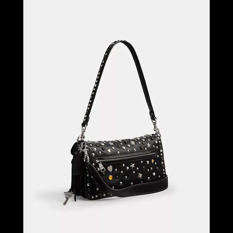 TABBY 搖滾元素 26 單肩手袋-7