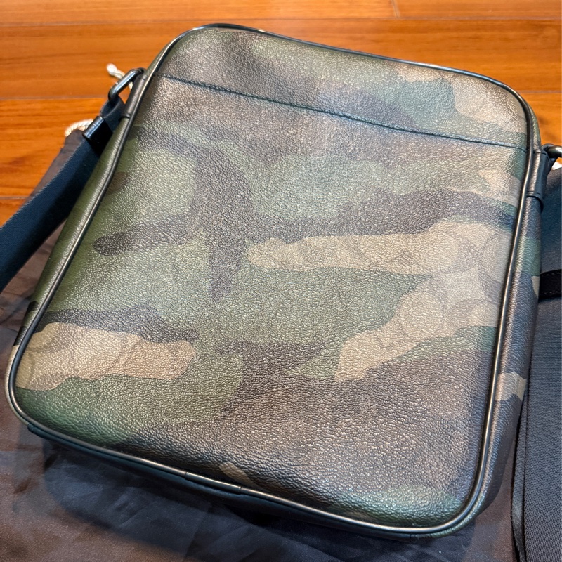 coach經典迷彩斜挎包/兩用/肩背包/斜背包/二手/正品/男女同款-6