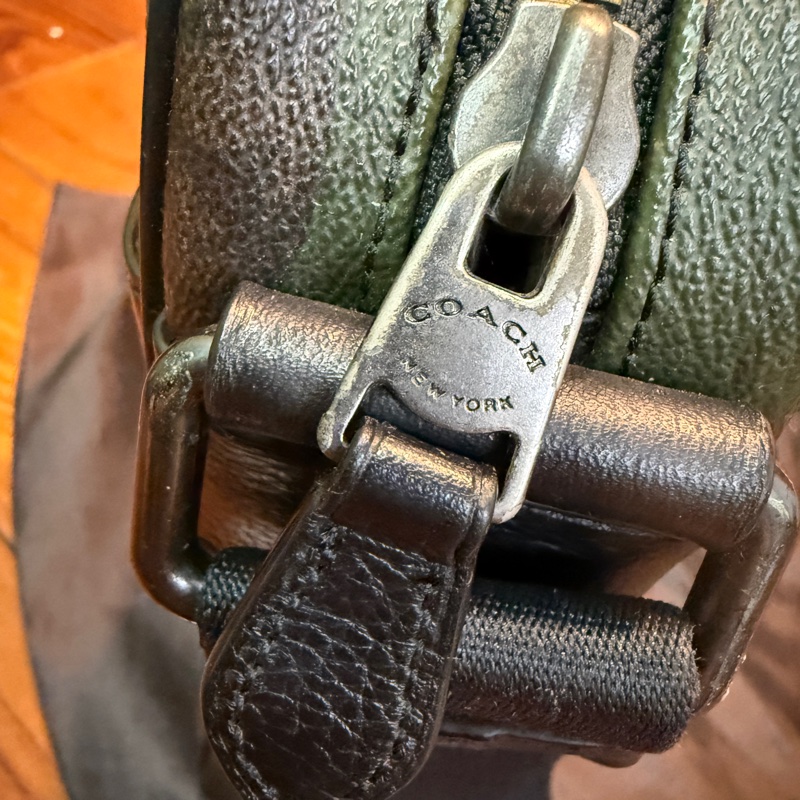 coach經典迷彩斜挎包/兩用/肩背包/斜背包/二手/正品/男女同款-13