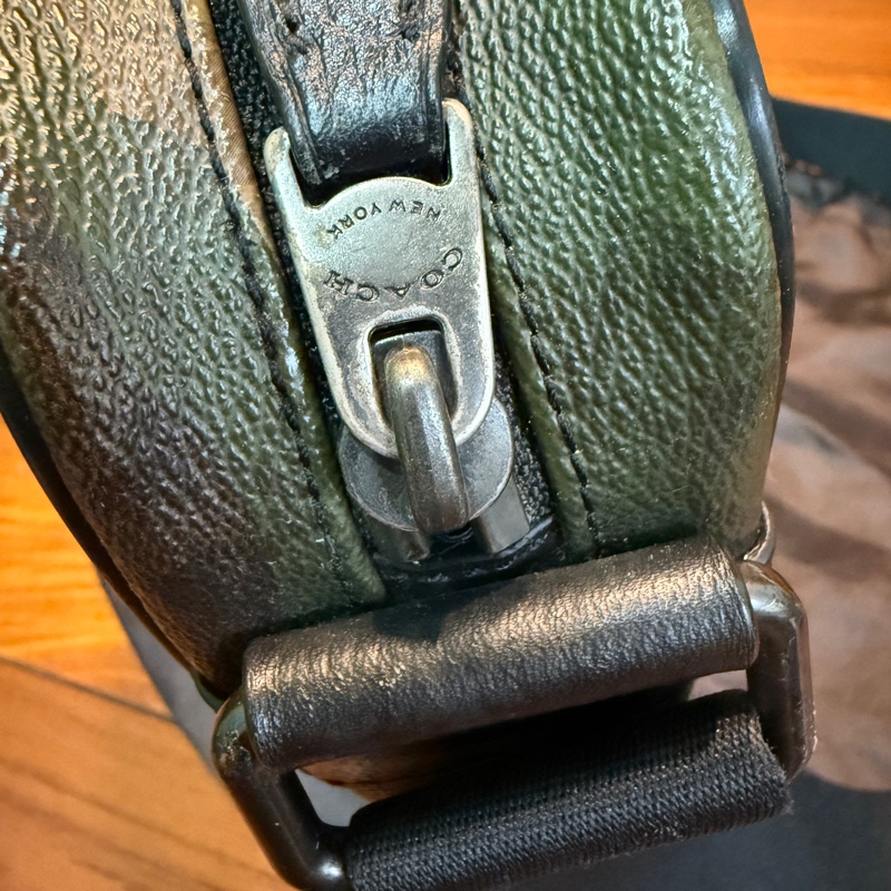 coach經典迷彩斜挎包/兩用/肩背包/斜背包/二手/正品/男女同款-14