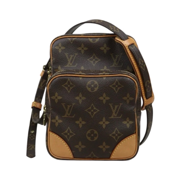 「JL精品代購」9新 LV 老花 相機包-2