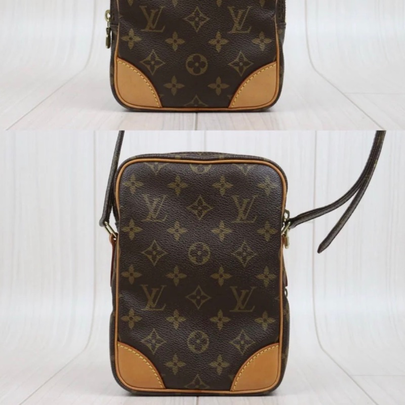 「JL精品代購」9新 LV 老花 相機包-3