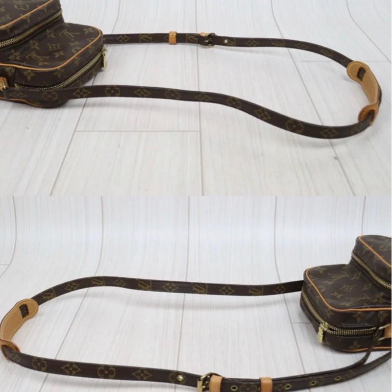 「JL精品代購」9新 LV 老花 相機包-6