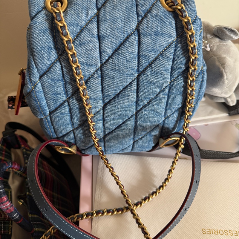 Coach Tabby 牛仔後背包-3