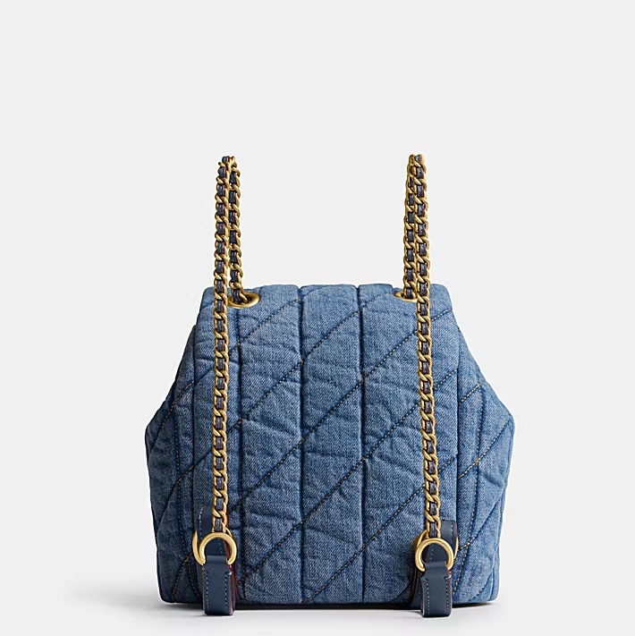 Coach Tabby 牛仔後背包-8