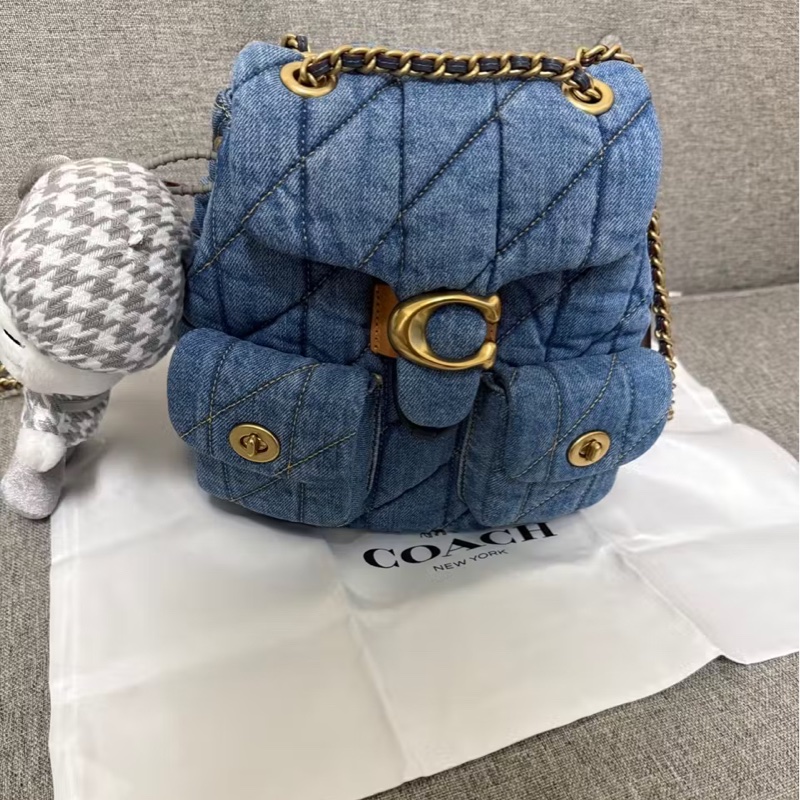 Coach Tabby 牛仔後背包-7