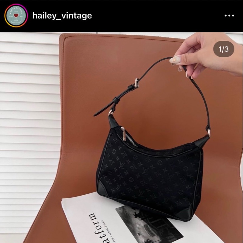 🅻🆅Louis Vuitton 千禧限定緞面小牛角🥐已絕版-0