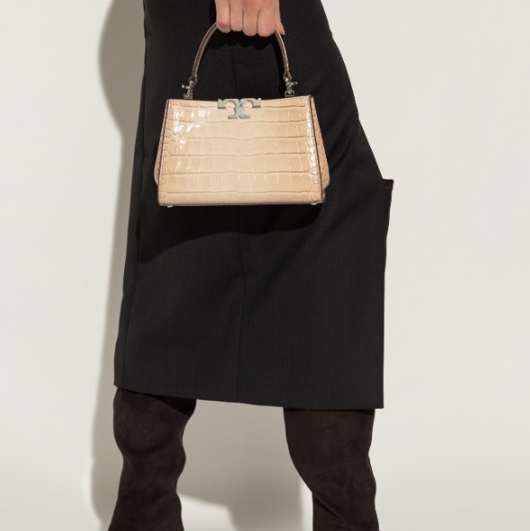 Tory Burch 女士 頂部提手單肩包均碼碼21cm*14cm-4