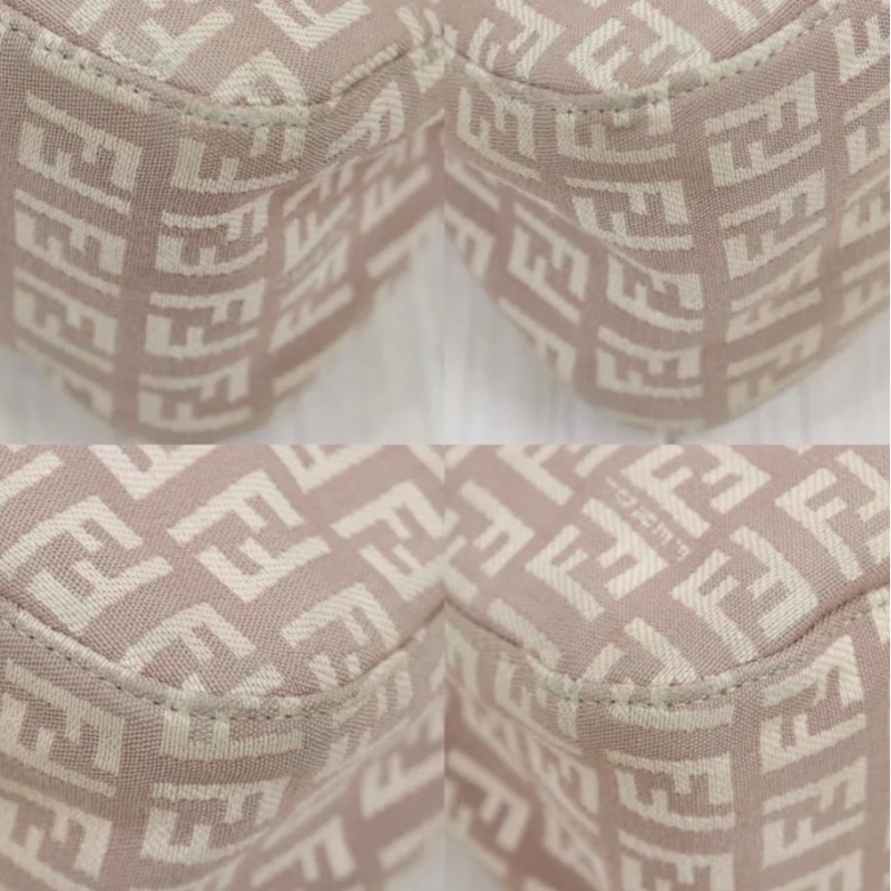 「JL精品代購」9新 FENDI 粉色法棍-8