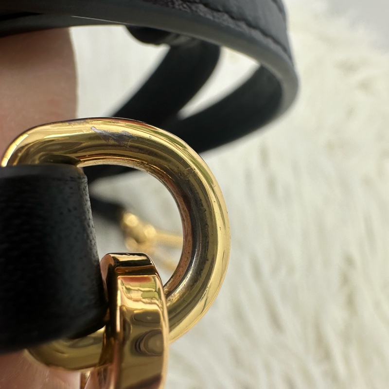 LOEWE Mini Flamenco Clutch 黑金福袋包 全套有盒-10