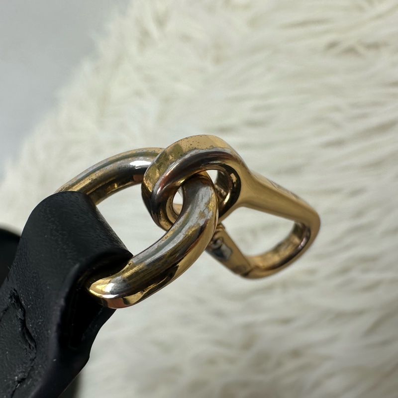 LOEWE Mini Flamenco Clutch 黑金福袋包 全套有盒-13