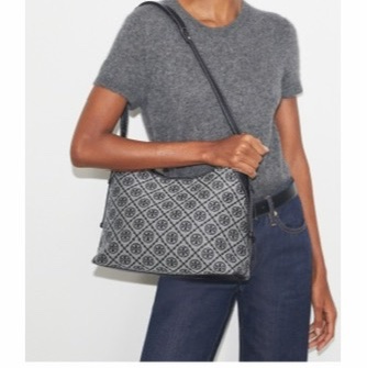 Tory Burch 女士 T Monogram 單肩包均碼碼29.5cm*12.5cm*25cm-4