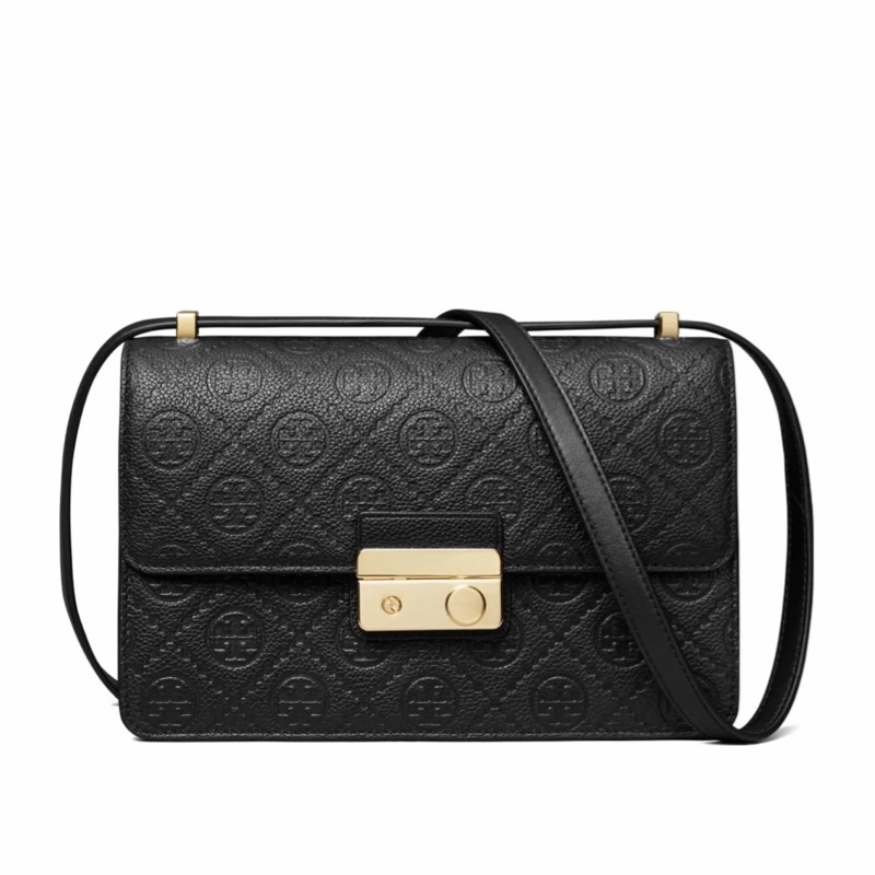 Tory Burch 女士 T-Monogram 壓花單肩包均碼碼16cm*9cm*23cm-0