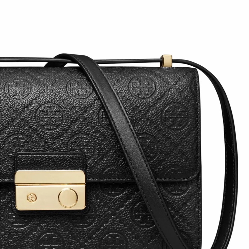 Tory Burch 女士 T-Monogram 壓花單肩包均碼碼16cm*9cm*23cm-3