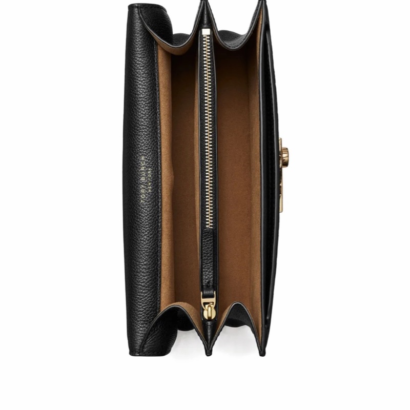 Tory Burch 女士 T-Monogram 壓花單肩包均碼碼16cm*9cm*23cm-4