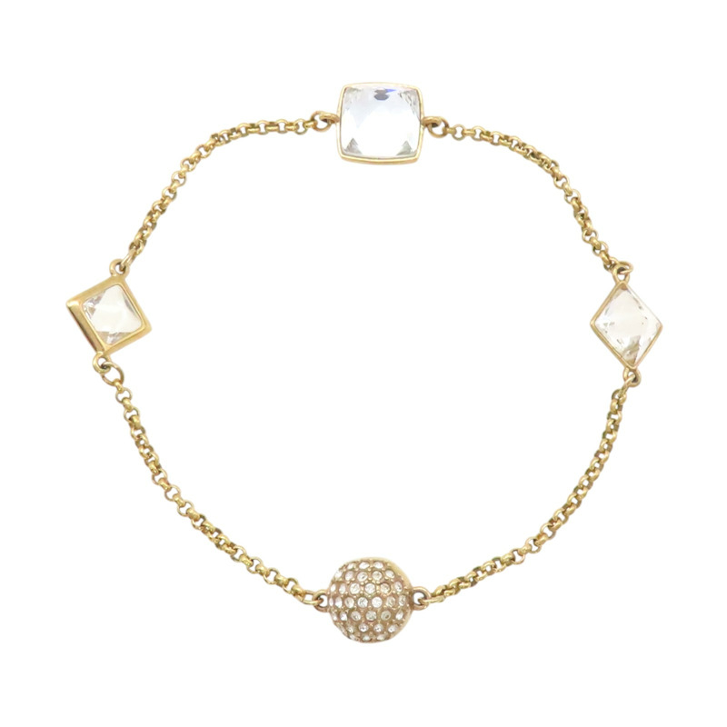 玫瑰金鍍金 水鑽 Remix Collection Cabochon 手鍊【SWAROVSKI 施華洛世奇】-0