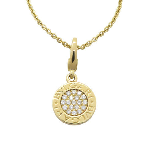 18K黃金 鑽石 Pave Diamond 項鍊【BVLGARI 寶格麗】