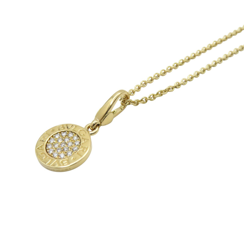 18K黃金 鑽石 Pave Diamond 項鍊【BVLGARI 寶格麗】-3